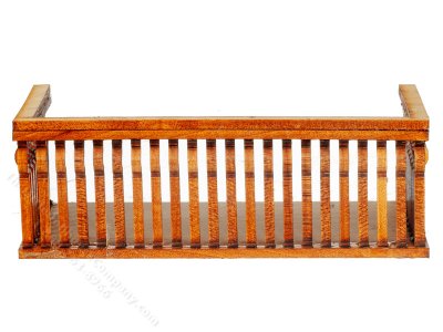 (image for) Miniature Double Square Balcony with B-Curve for Dollhouses