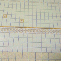 (image for) Peel'n'Stick Floor and Wall Tiles, Pale Yellow 11X16"