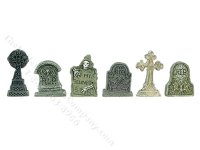 (image for) Miniature Tombstones for Dollhouses (6pcs)