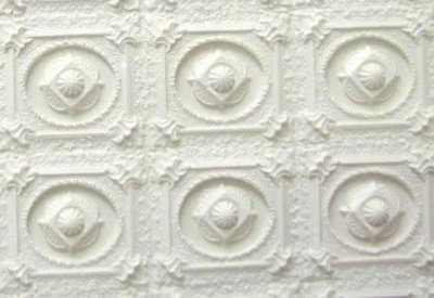 (image for) Dollhouse Scale Model Decorative Ceiling Carving