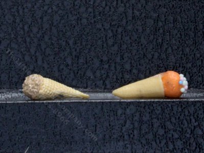 (image for) Dollhouse Scale Model Ice Cream Cone