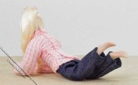 (image for) Blond Haired Teen Girl Lying on Tummy by Patsy Thomas
