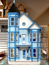 (image for) Assembled Blue Victorian Manor
