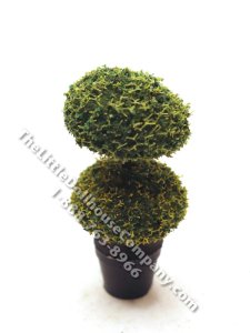 (image for) Miniature 2 inch Mound Topiary for Dollhouses