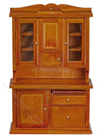 (image for) Miniature Flour Bin Hutch - Walnut