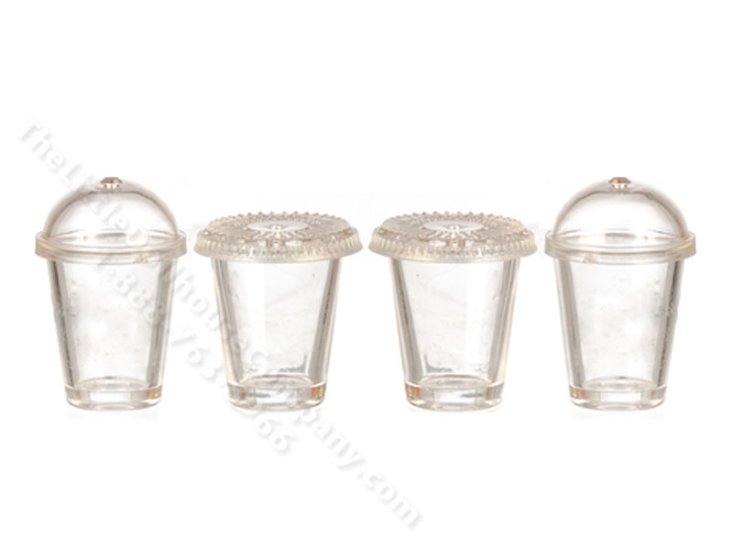 (image for) Miniature To-Go Cups. for Dollhouses (8pcs)