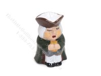 (image for) Miniature Toby Jug for Dollhouses - Dark Green