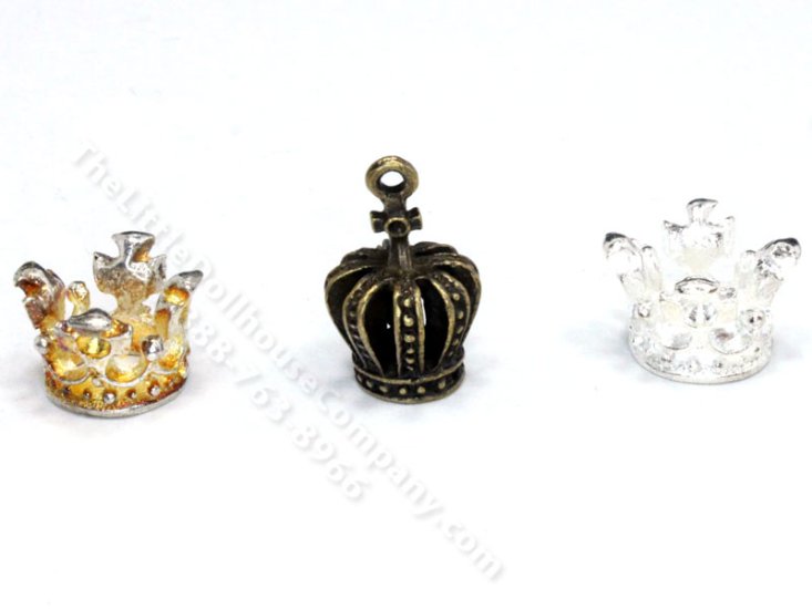 (image for) Miniature Decorative Crown for Dollhouses (1pc)