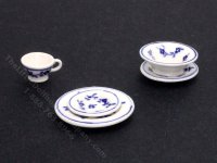 (image for) Miniature One Place Setting with by Sam Dunlap for Dollhouses