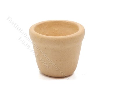 (image for) Miniature Light Terracotta Flower Pot for Dollhouses
