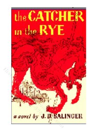 (image for) Miniature 'Catcher in the Rye' by JD Salinger for Dollhouses