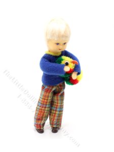 (image for) Brody Flexible Boy Doll by Erna Meyer for Dollhouses