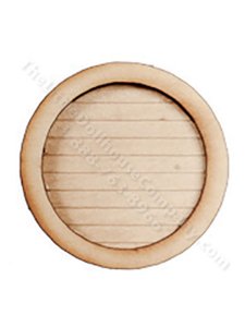 (image for) Miniature Gable Vent Window, Plain