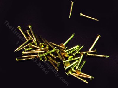 (image for) Brass Pins for Dollhouse Models
