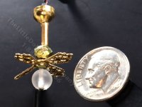 (image for) 1:48 Scale Miniature 3V Fan Ceiling Light for Dollhouses