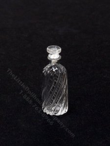 (image for) Miniature Glass Decanter for Dollhouses