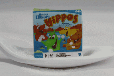 (image for) Miniature 'Hungry Hungry Hippos' Board Game
