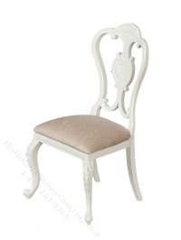 (image for) American Victorian 1840 - Side chair - White