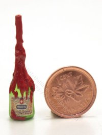 (image for) Miniature Dripping Candle in Bottle By Jane Woodham