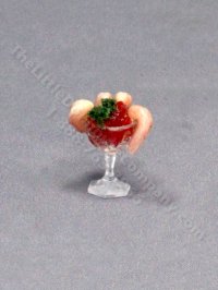 (image for) Dollhouse Scale Model Shrimp Cocktail