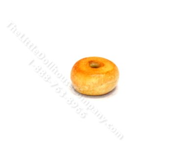 (image for) Miniature Handmade Bagel for Dollhouses