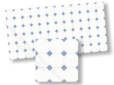 (image for) Dollhouse Scale Model Floor Tiles