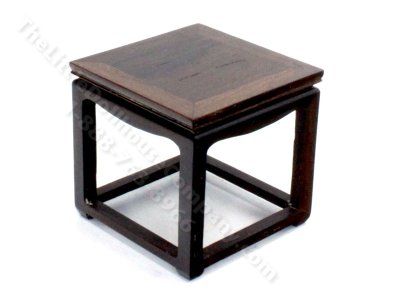 (image for) Miniature Ming Low Square Table for Dollhouses