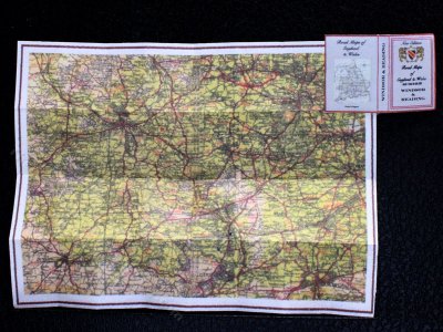 (image for) Miniature Map of Windsor and Reading for Dollhouses