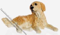 (image for) Dollhouse Scale Model Golden Retriever