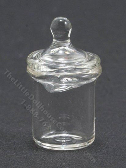 (image for) Miniature Glass Candy Jar for Dollhouses