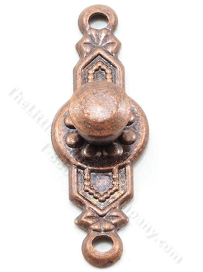 (image for) Miniature Oil-Rubbed Bronze Colonial Doorknob for Dollhouses