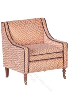 (image for) Miniature Accent Chair for Dollhouses