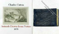(image for) Miniature Book: 'Animals Drawn from Nature'