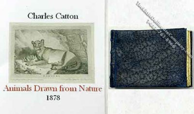 (image for) Miniature Book: 'Animals Drawn from Nature'