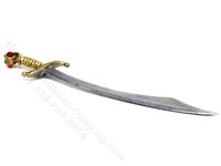 (image for) Miniature Talwar Sword for Dollhouses