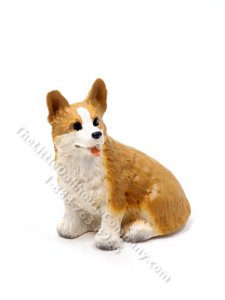 (image for) Miniature Pembroke Welsh Corgi for Dollhouses