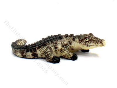 (image for) Miniature Crocodile for Dollhouses