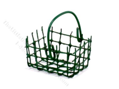 (image for) Miniature Wire Basket for Dollhouses