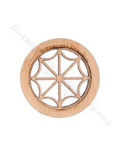 (image for) Dollhouse Round Spiderweb Window
