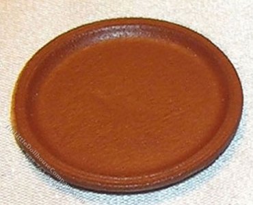 (image for) Miniature Pizza Pan / Terra Colta for Dollhouses
