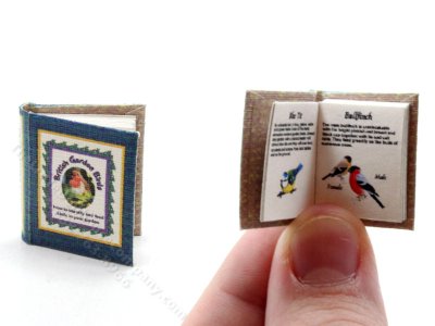 (image for) Miniature Book: British Garden Birds