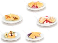 (image for) Miniature Plate of Fruit and Waffles (1/pkg)