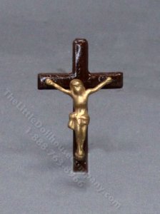 (image for) Miniature Crucifix for Dollhouses