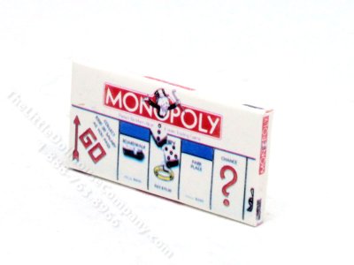 (image for) Miniature Monopoly Box for Dollhouses