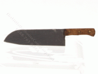 (image for) Miniature Santoku Knife with Dark Wood Handle by Jane Woodham