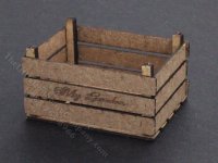 (image for) Miniature Wooden Garden Crate for Dollhouses
