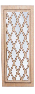 (image for) Miniature Narrow Diamond Pattern Window