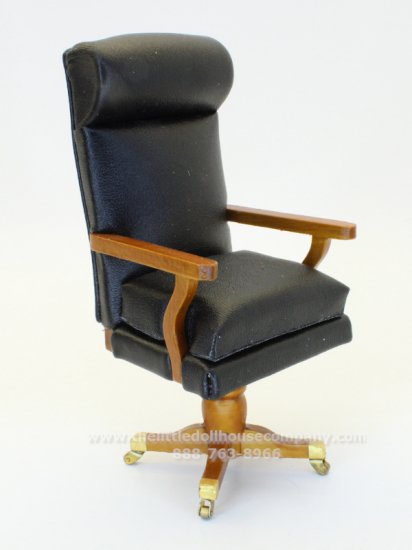 (image for) Miniature JFK Desk Chair for Dollhouses