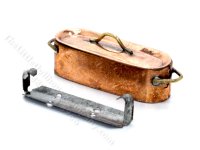 (image for) Dollhouse Copper Fish Poacher with Insert