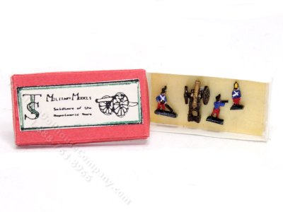 (image for) Miniature French Artillery Toys for Dollhouses